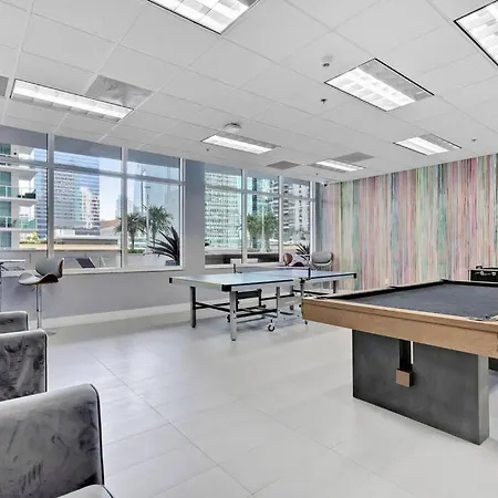 Marvelous Studio In Brickell Free Parking Miami Exterior photo
