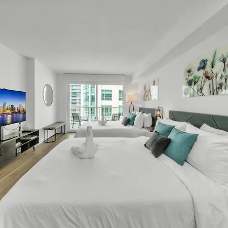 Marvelous Studio In Brickell Free Parking Miami Exterior photo